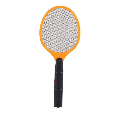 Cordless Battery Power Electric Fly Mosquito Swatter Bug Zapper Racket Insects Killer Yellow In Australia - Darrahopens