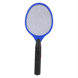 Cordless Battery Power Electric Fly Mosquito Swatter Bug Zapper Racket Insects Killer Blue