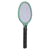 Cordless Battery Power Electric Fly Mosquito Swatter Bug Zapper Racket Insects Killer Green