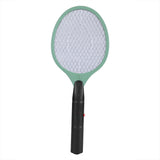 Cordless Battery Power Electric Fly Mosquito Swatter Bug Zapper Racket Insects Killer Green