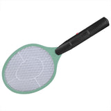 Cordless Battery Power Electric Fly Mosquito Swatter Bug Zapper Racket Insects Killer Green