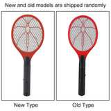 Cordless Battery Power Electric Fly Mosquito Swatter Bug Zapper Racket Insects Killer Red