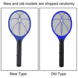 Cordless Battery Power Electric Fly Mosquito Swatter Bug Zapper Racket Insects Killer Blue