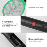 Cordless Battery Power Electric Fly Mosquito Swatter Bug Zapper Racket Insects Killer Green In Australia - Darrahopens