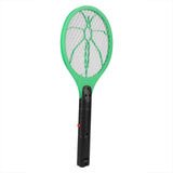 Cordless Battery Power Electric Fly Mosquito Swatter Bug Zapper Racket Insects Killer Green