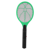 Cordless Battery Power Electric Fly Mosquito Swatter Bug Zapper Racket Insects Killer Green