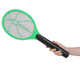 Cordless Battery Power Electric Fly Mosquito Swatter Bug Zapper Racket Insects Killer Green