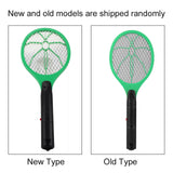 Cordless Battery Power Electric Fly Mosquito Swatter Bug Zapper Racket Insects Killer Green