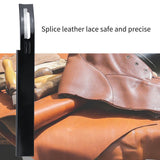 DIY Leather Craft Cutting Thinning Knife With Blades Craft Tool Planing Scraping Black
