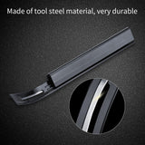 DIY Leather Craft Cutting Thinning Knife With Blades Craft Tool Planing Scraping Black