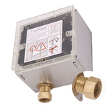 Wall Mount Lavatory Automatic Sensing Urinal Flush Valve Bath Toilet Faucet Taps