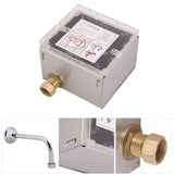 Wall Mount Lavatory Automatic Sensing Urinal Flush Valve Bath Toilet Faucet Taps