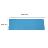 Super Absorbent & Quick Drying Large Towel for Sporting Camping Backpacking Swimming (Blue)