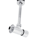 Durable Zinc Alloy Flush Valve Office Hotel Bathroom Toilet Hand Pressing Flushing Tool
