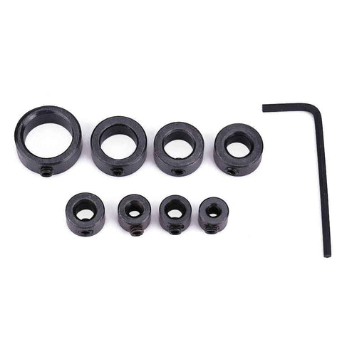 8pcs/set 3~16mm Drill Depth Stop Collars Assortment Set with Hex Wrench Woodworking Tool In Australia - Darrahopens