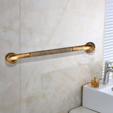 Antique Style Brass Carved Shower Tub Safety Grab Bar Wall Mounted Bathroom Accessories In Australia - Darrahopens