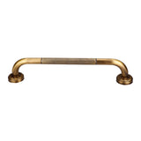Antique Style Brass Carved Shower Tub Safety Grab Bar Wall Mounted Bathroom Accessories