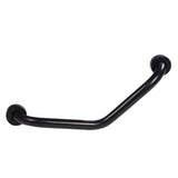 Stainless Steel Curved Shower Tub Safety Grab Bar Towel Rack Wall Mounted Bathroom Handrail