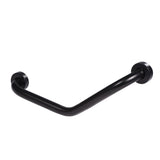 Stainless Steel Curved Shower Tub Safety Grab Bar Towel Rack Wall Mounted Bathroom Handrail