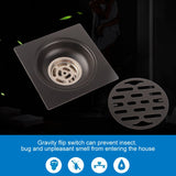 Thickened Stainless Steel Heavy Duty Home Bathroom Shower Deodorizing Waste Floor Drain In Australia - Darrahopens