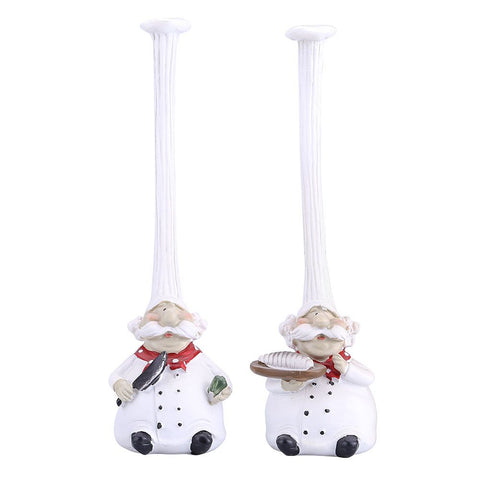 Creative Resin Kitchen Chef Figurine Decor House Restaurant Cafe Decorative Accessories Gift In Australia - Darrahopens