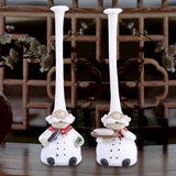 Creative Resin Kitchen Chef Figurine Decor House Restaurant Cafe Decorative Accessories Gift In Australia - Darrahopens