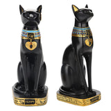 Egyptian Cat Resin Statue Figurine Household Room Ornament Crafts Gifts Home Decoration S