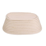 Handmade Unbleached Natural Cane Banneton Proofing Basket Dough Bread Baking Kit 21x13.5x8cm In Australia - Darrahopens