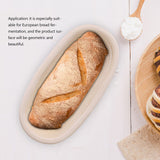 Handmade Unbleached Natural Cane Banneton Proofing Basket Dough Bread Baking Kit 25x14.5x8cm In Australia - Darrahopens