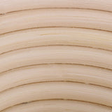 Handmade Unbleached Natural Cane Banneton Proofing Basket Dough Bread Baking Kit 25x14.5x8cm