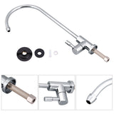 1/4'' zinc alloy Kitchen Sink Faucet Tap Chrome Reverse Osmosis RO Drinking Water Filter
