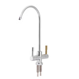 1/4'' Double Holes Sink Faucet Tap Chrome Reverse Osmosis RO Drinking Water Filter In Australia - Darrahopens