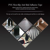 5M*5cm PVC NOn Slip Anti Skid Adhesive Tape for Stair Step Floor Safety Decor (Transparent)