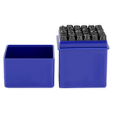 36pcs 6mm Carbon Steel Number/Capital Letter Stamp Punch Set for Metal Wood Leather Plastic