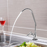 1/4'' Zinc Alloy Kitchen Faucet Tap Chrome Reverse Osmosis RO Drinking Water Filter In Australia - Darrahopens