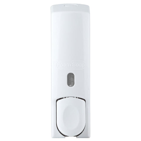 600ml Wall Mounted Manual Foam Soap Liquid Dispenser Lotion Box for Bathroom Kitchen (White) In Australia - Darrahopens