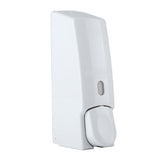 600ml Wall Mounted Manual Foam Soap Liquid Dispenser Lotion Box for Bathroom Kitchen (White)