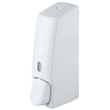 600ml Wall Mounted Manual Foam Soap Liquid Dispenser Lotion Box for Bathroom Kitchen (White)