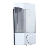 350ml Bathroom Manual Plastic Soap Liquid Lotion Shampoo Dispenser Box Holder Wall Mounted