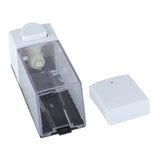 350ml Bathroom Manual Plastic Soap Liquid Lotion Shampoo Dispenser Box Holder Wall Mounted