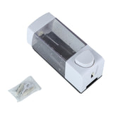 350ml Bathroom Manual Plastic Soap Liquid Lotion Shampoo Dispenser Box Holder Wall Mounted
