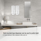 350ml Bathroom Hotel Wall Mounted Plastic Soap Liquid Shampoo Lotion Manual Dispenser In Australia - Darrahopens