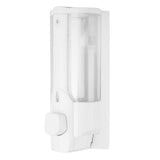 350ml Bathroom Hotel Wall Mounted Plastic Soap Liquid Shampoo Lotion Manual Dispenser