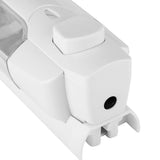 350ml Bathroom Hotel Wall Mounted Plastic Soap Liquid Shampoo Lotion Manual Dispenser