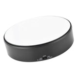 Mirror Surface 360° Rotary Display Stand Adjustable Rotating Speed Turntable Jewelry Holder