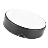 Mirror Surface 360° Rotary Display Stand Adjustable Rotating Speed Turntable Jewelry Holder