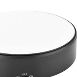 Mirror Surface 360° Rotary Display Stand Adjustable Rotating Speed Turntable Jewelry Holder