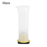 50 PCS Beekeeping Rearing Cup Kit Bee Queen Cages Roller Beekeeper Tool Equipment In Australia - Darrahopens
