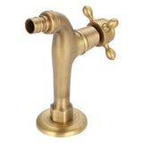 Vintage Solid Brass Single Handle Faucet for Washing Machine Wall Mounted Water Tap (Long) In Australia - Darrahopens