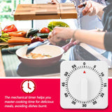 Portable 60 Minutes Count Down Mechanical Timer Baking Kitchen Cooking Tool Food Preparation In Australia - Darrahopens